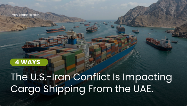Expert analysis of how the current U.S.-Iran conflict is affecting shipping and logistics in four key ways, and what it means for UAE shippers moving cargo abroad. 4 Ways The U.S.-Iran Conflict Is Impacting Cargo Shipping From the UAE.